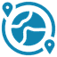 Svaapta Serving in 10+ Countries Across the Globe Icon