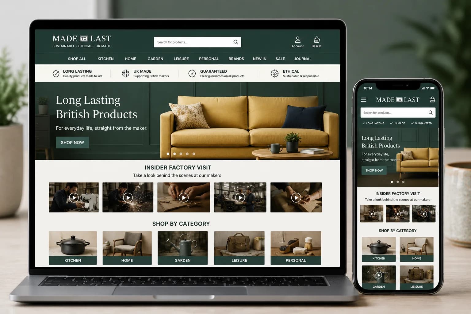 Building a Magento Ecommerce Platform for a British Lifestyle Retailer