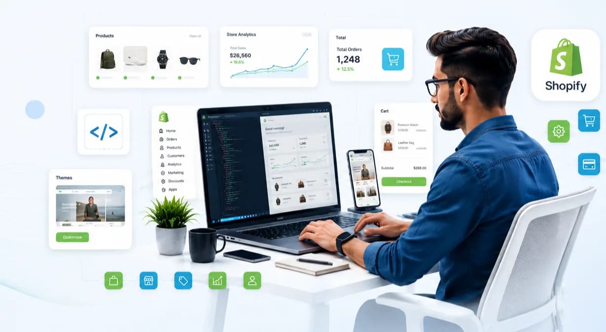 Shoppify banner for mobile
