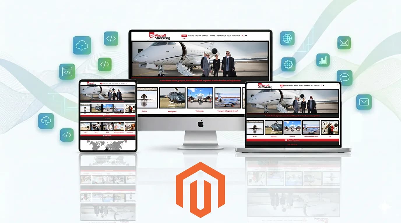 Streamlining Aircraft Data Management Through Magento Development