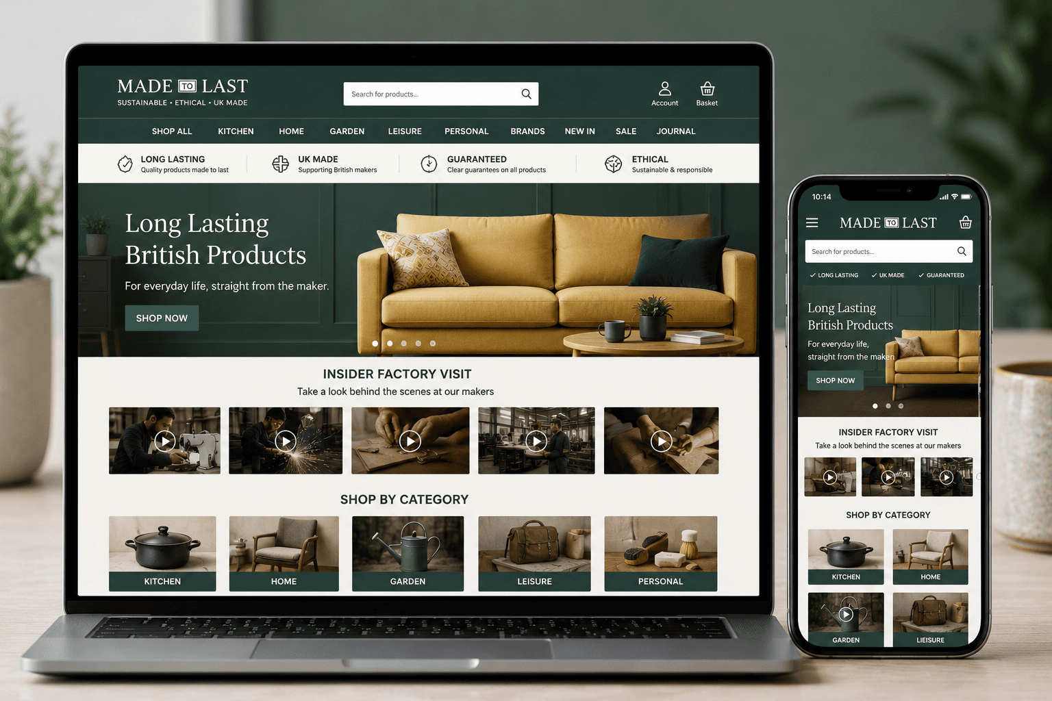 Building a Magento Ecommerce Platform for a British Lifestyle Retailer