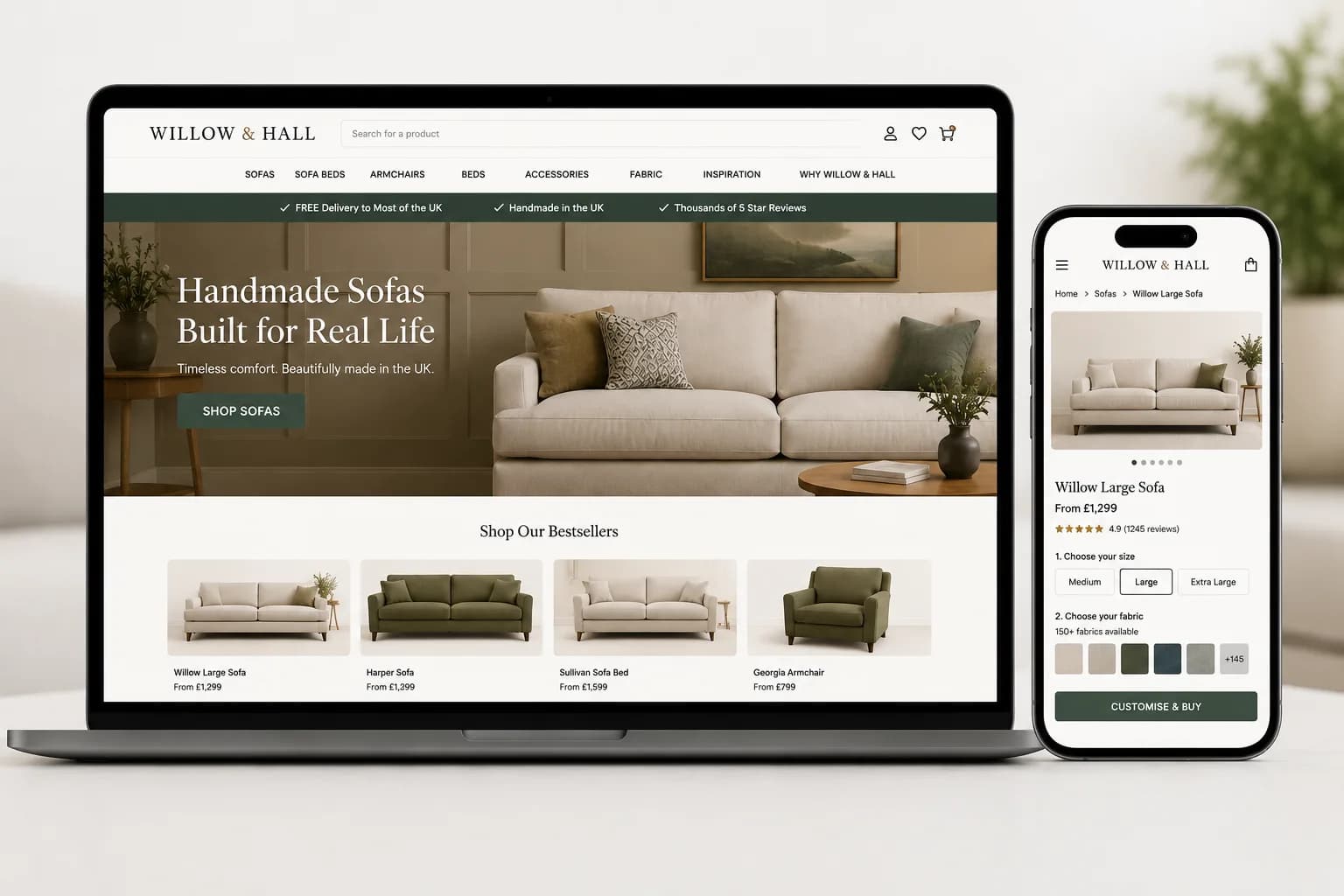 Building a High-Performance Magento Store for a Leading Furniture Brand