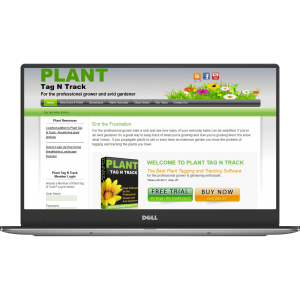 Plant tag track